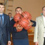 В Сюрбей-Токаевской школе (Комсомольский район) открыт обновленный спортивный зал