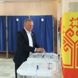  Спикер Госсовета отдал свой голос на выборах Главы Чувашии