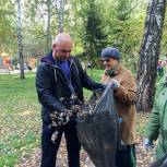 Жители Каштака встретили осень «Музыкальным субботником»