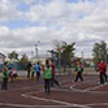 В Чернянском районе состоялось открытие спортивной дворовой площадки