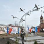 НА СТАВРОПОЛЬЕ ОТКРЫТ ПАМЯТНИК ЗЕМЛЯКАМ, ПОГИБШИМ ПРИ ИСПОЛНЕНИИ ВОИНСКОГО ДОЛГА