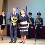 Елена Писарева приняла участие в церемонии вступления в должность главы Холмского района