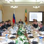 Руководство регионального отделения "Единой России" приняло участие в заседании Координационного совета при губернаторе 