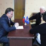 В Калуге в День рождения Партии состоялся прием граждан