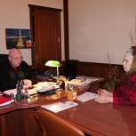 Руднянские партийцы пообщались с гражданами