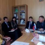 Александр Романов провёл приём граждан в Екатериновке