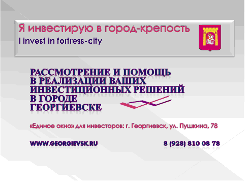 «Я инвестирую в город-крепость»