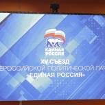 Съезд «Единой России» начинает работу в Москве