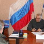 В Красном Куте прошел прием граждан
