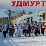 Партийцы приняли участие в Лыжне России