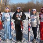 Массовая гонка "Лыжня России 2016" в Михайловском районе
