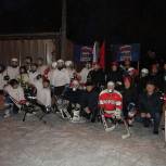 Во Владимире состоялись товарищеские матчи по хоккею, посвященные 23 февраля.