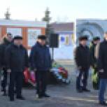 В селе Старое Дрожжаное прошёл торжественный митинг