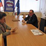Николай Сергеев провел прием граждан в г. Губкин