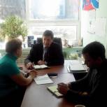 Депутат Мособлдумы Владимир Пекарев провел прием граждан