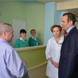 Глава Чувашии посетил обновлённую поликлинику Республиканского клинического онкологического диспансера