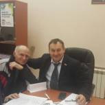 Депутат – единоросс провел личный прием граждан