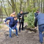Депутат Александр Трубецкой принял участие в общегородском субботнике