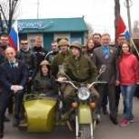 Копия Знамени Победы водружена на здание администрации города Зеи