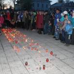 Состоялась акция  «Свеча Памяти» в Венгеровском районе