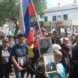 По городу Благодарному 9 мая вновь прошла колонна Бессмертного полка