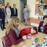 Алексей Гордеев и Евгений Ревенко посетили «Парус надежды»