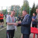 Железногорские Единороссы наградили победителей футбольного турнира
