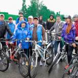 К акции "На работу на велосипеде" присоединились владимирские партийцы