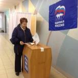 Ирина Кирюхина приняла участие в голосовании