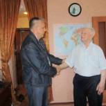 Александр Родионов поздравил с юбилеем ветерана ВОВ