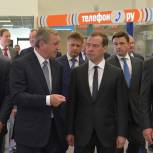 Глава российского правительства открыл международный аэропорт в Жуковском