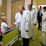 В День защиты детей президент РФ посетил Центр детской гематологии и онкологии