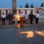 В городах и районах Татарстана прошла акция «Свеча памяти»