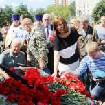 В Серпухове прошел памятный митинг в честь празднования Дня ВДВ