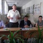 Рабочая поездка Ирины Рукавишниковой и Сергея Петлякова в Миллеровский район