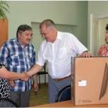 Необходимый для работы компьютер появился в Аткарском обществе слепых
