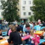 Активисты ЕР устроили дворовый праздник в Капотне