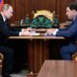Евгений Куйвашев рассказал Владимиру Путину о развитии промышленности и реализации «майских» указов в Свердловской области