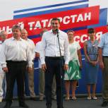 Жители Елабуги дали наказы участникам эстафеты «Сильный Татарстан! Единая Россия!»