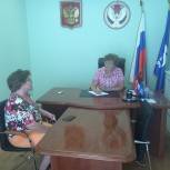 Депутат  республиканского  парламента Татьяна Карлова провела приём граждан