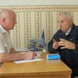 Евгений Смольников провел выездной прием