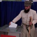 Кадий Грозного принял участие в едином дне голосования