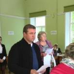 Николай Любимов принял участие в голосовании