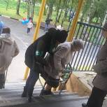 В Подмосковье волонтеры помогают на избирательных участках 
