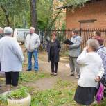 В Зарайске продолжают дворовые встречи с населением
