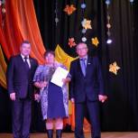 Секретарь Регионального отделения в Ядринском районе принял участие в торжественном мероприятии, посвященном Дню учителя