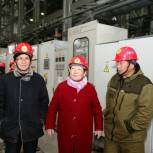 Депутаты-единороссы посетили Кызыл-Таштыгский горно-обогатительный комбинат