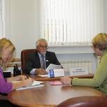 Приемная проконтролирует восстановление работы центра соцобслуживания ветеранов