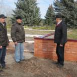 В селе Никольское Кузнецкого района завершены работы по ремонту Мемориала погибшим воинам 
