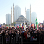 В Грозном состоялся многотысячный митинг 